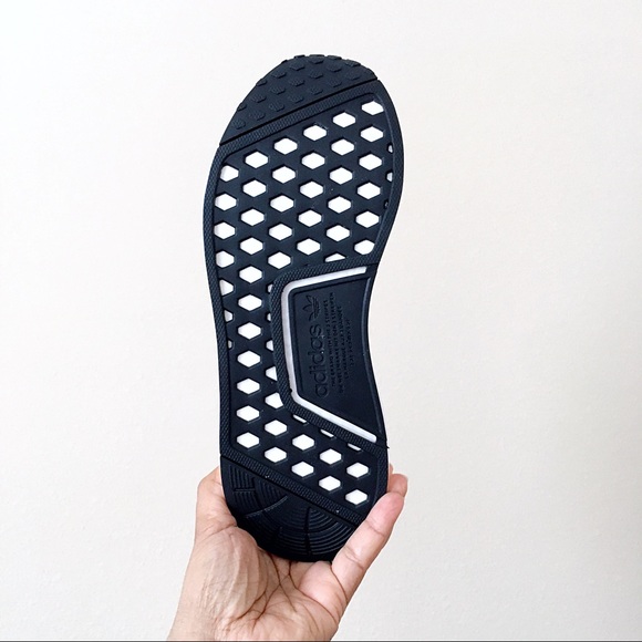 Adidas NMD R1 White Orange - Picture 7 of 8